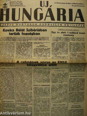 Uj Hungária 1955. július 1.