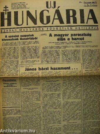 Uj Hungária 1955. május 20.