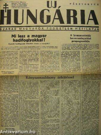 Uj Hungária 1955. május 6.