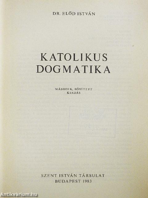 Katolikus dogmatika