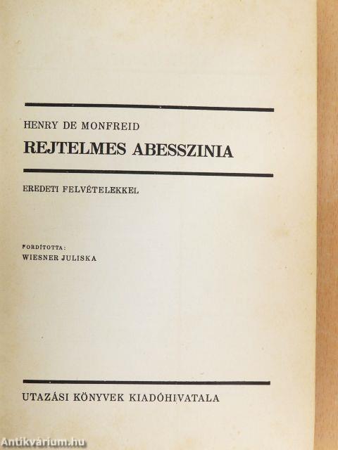 Rejtelmes Abesszinia