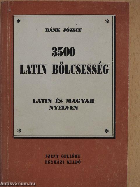 3500 latin bölcsesség