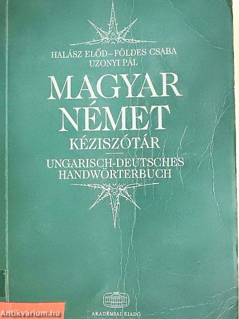 Magyar-német kéziszótár
