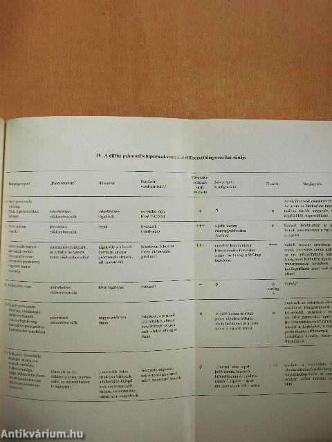 A tüdő röntgendiagnosztikája