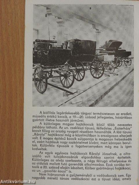 Kocsimúzeum Parád