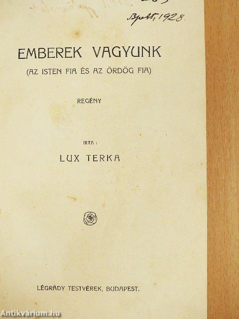 Emberek vagyunk