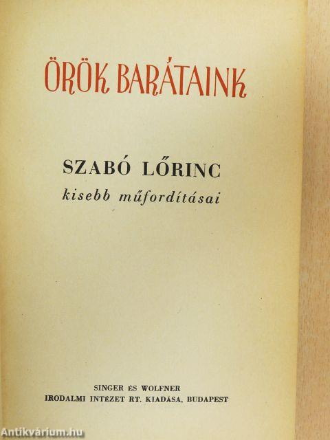 Örök barátaink