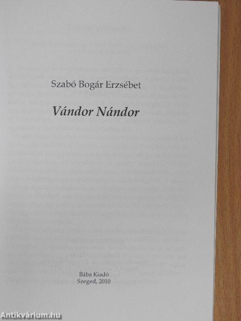 Vándor Nándor