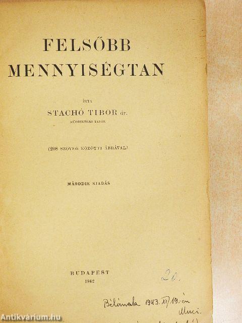 Felsőbb mennyiségtan