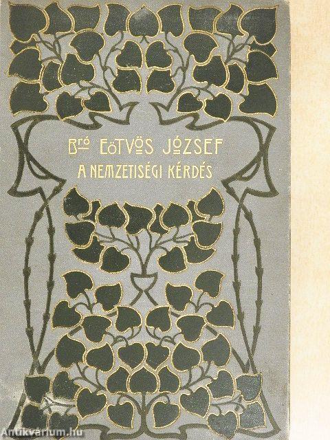 A nemzetiségi kérdés