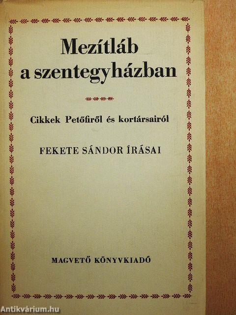 Mezítláb a szentegyházban