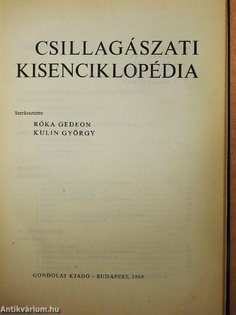 Csillagászati kisenciklopédia
