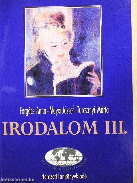 Irodalom III.