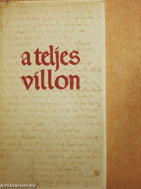 A teljes Villon