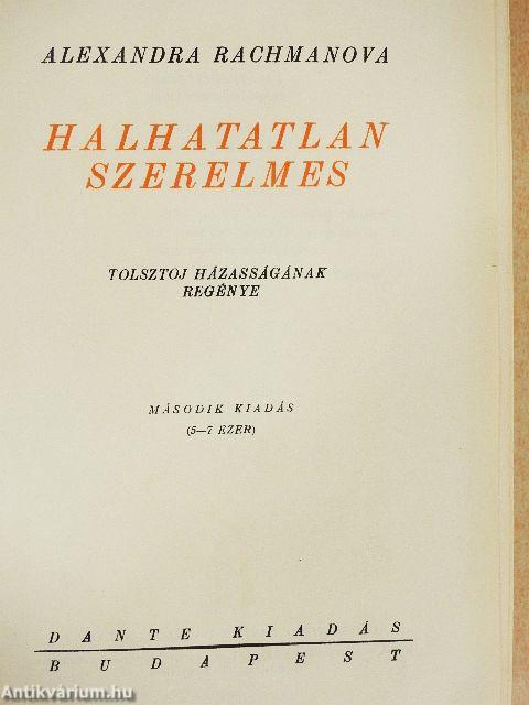 Halhatatlan szerelmes