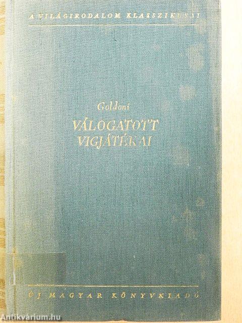 Goldoni válogatott vígjátékai