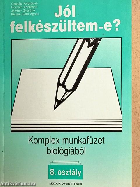 Komplex munkafüzet biológiából 8.