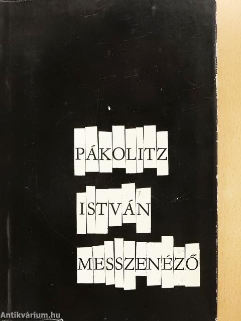 Messzenéző (dedikált példány)
