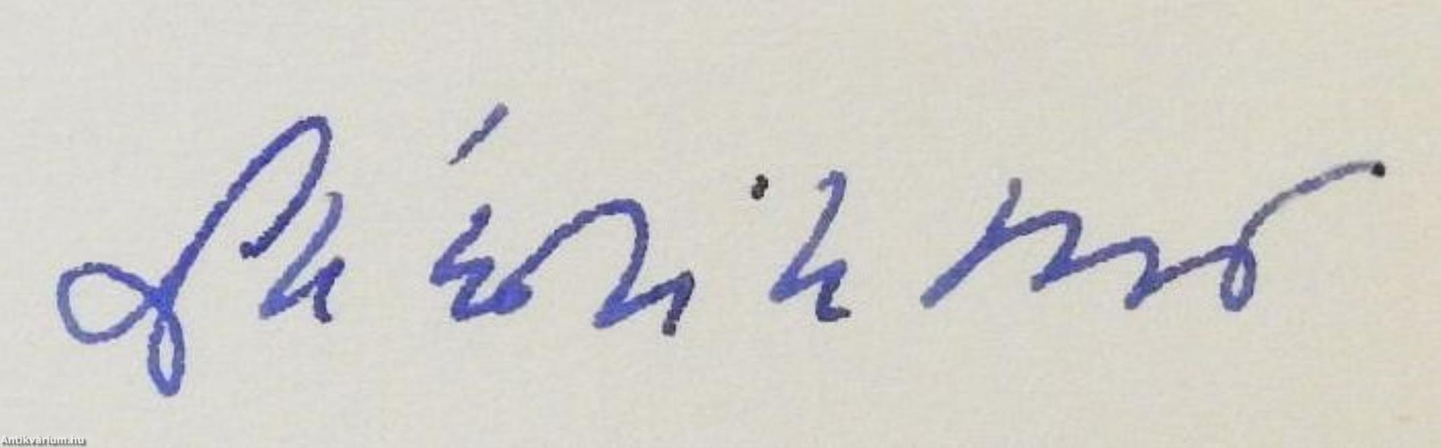 Messzenéző (dedikált példány)