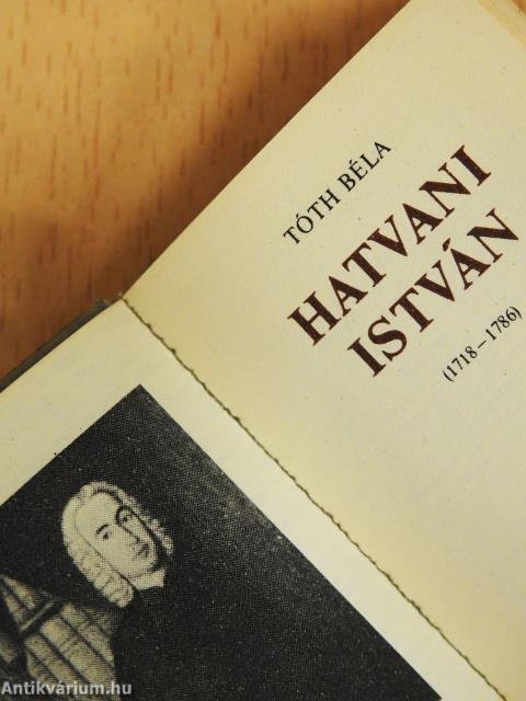 Hatvani István (minikönyv) (számozott)