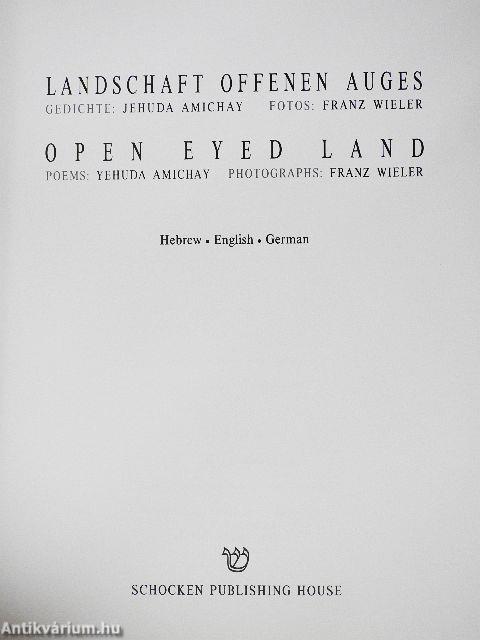 Landschaft Offenen Auges