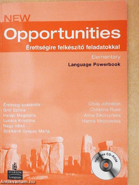 New Opportunities - Elementary - Language Powerbook - CD-vel