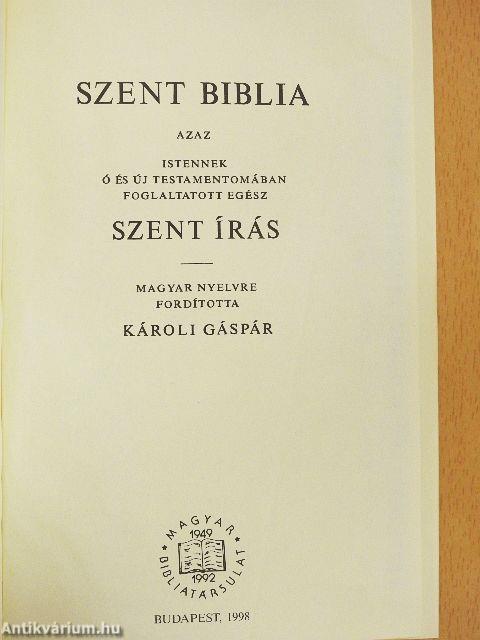 Szent Biblia
