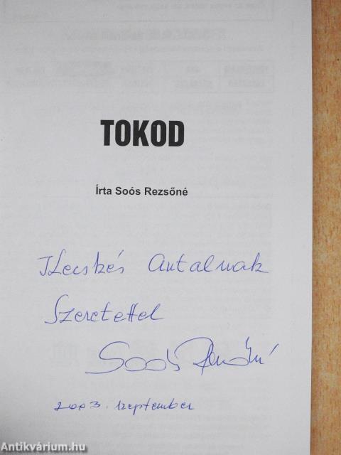 Tokod (dedikált példány)