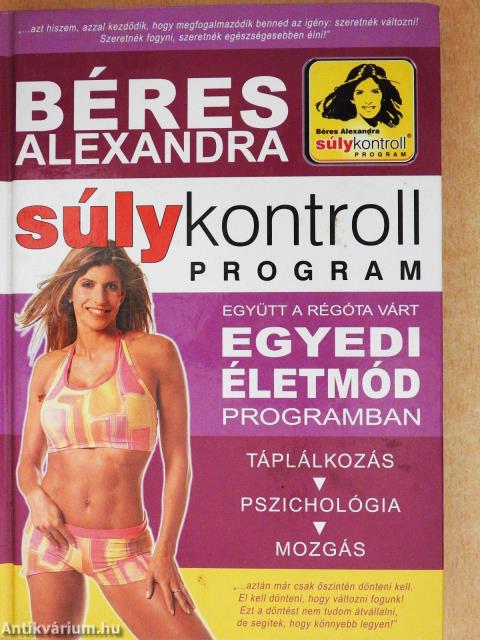 Súlykontroll program (dedikált példány)