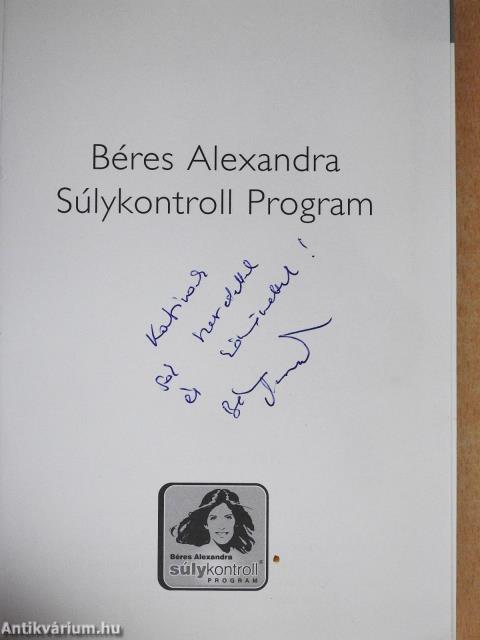 Súlykontroll program (dedikált példány)