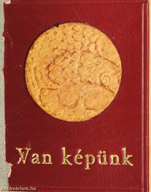 Van képünk (minikönyv) - Plakettel