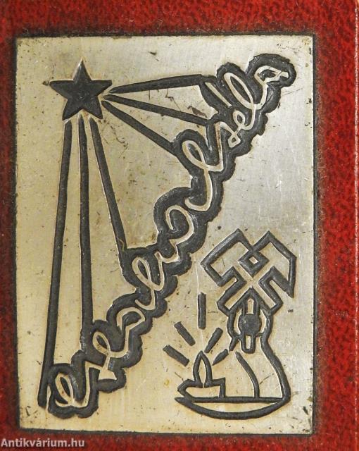 Blaha Béla (minikönyv) - Plakettel
