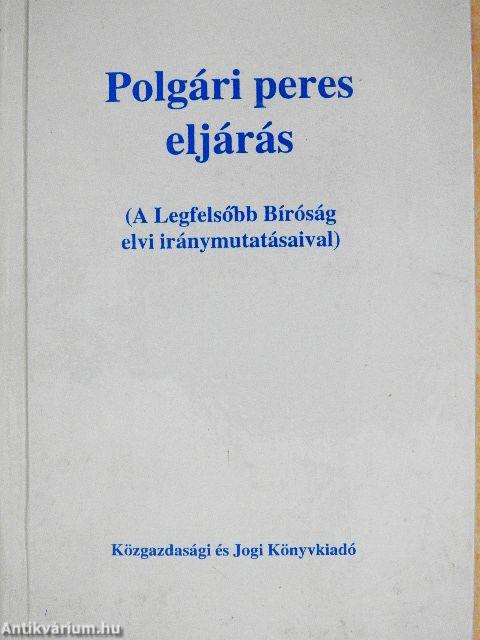 Polgári peres eljárás