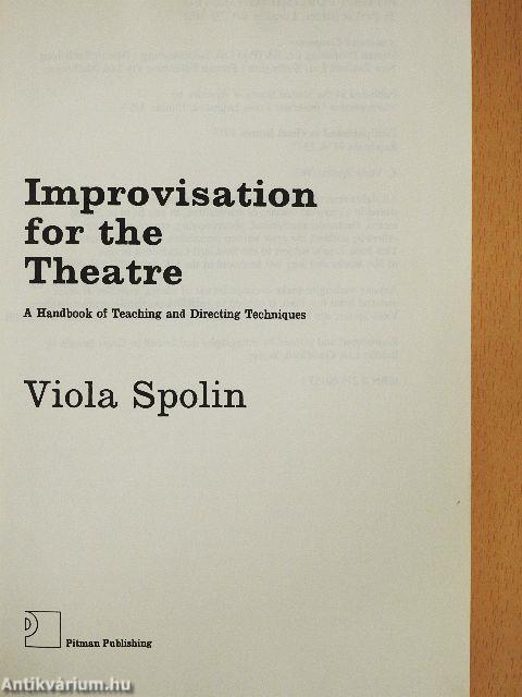 Improvisation for the Theatre