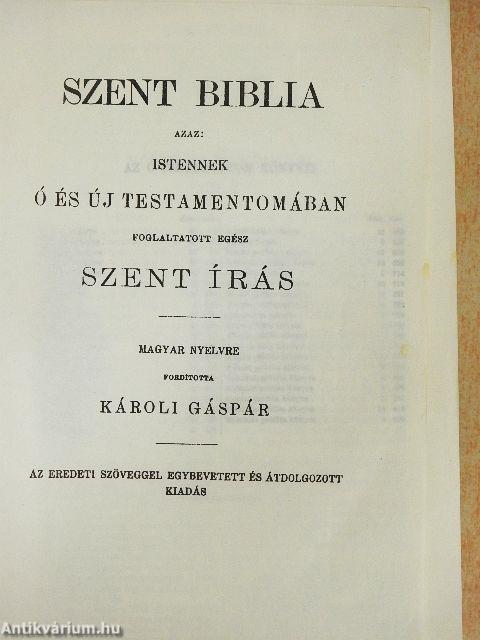 Szent Biblia