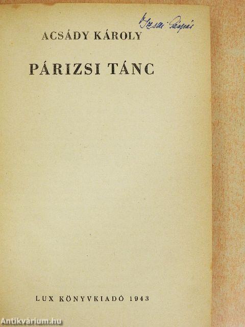 Párizsi tánc