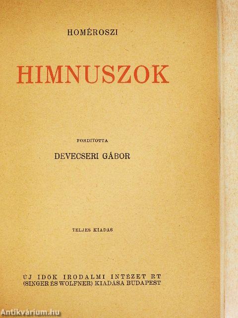 Homéroszi Himnuszok