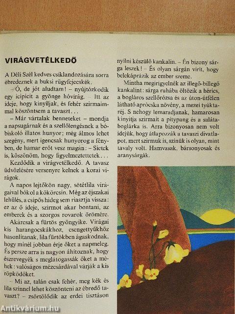 Madárnaptár, virágóra