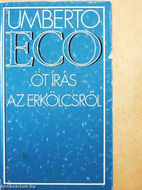 Öt írás az erkölcsről
