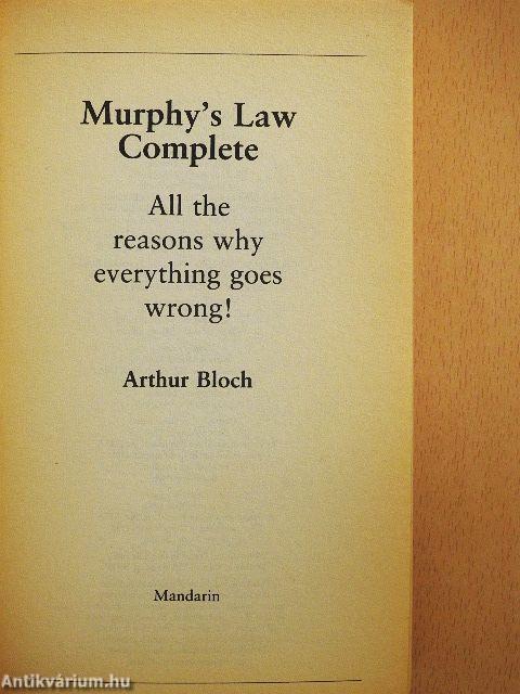Murphy's Law Complete