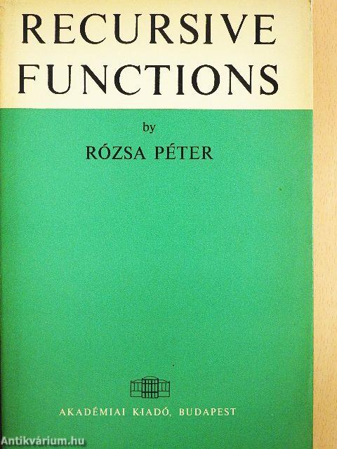 Recursive Functions