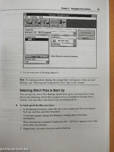 Microsoft MS-DOS 6.22 User's Guide