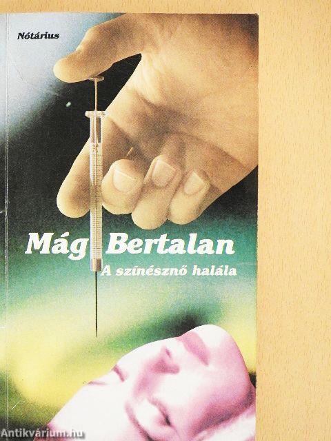 A színésznő halála