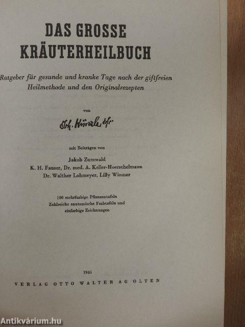 Das Grosse Kräuterheilbuch