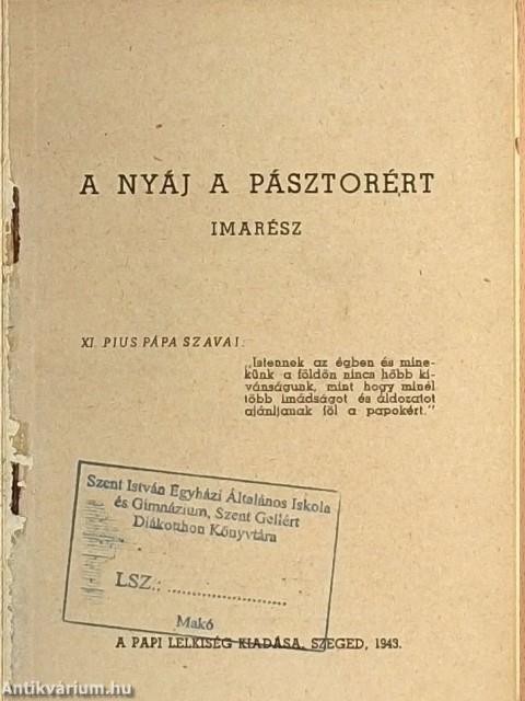 A nyáj a pásztorért