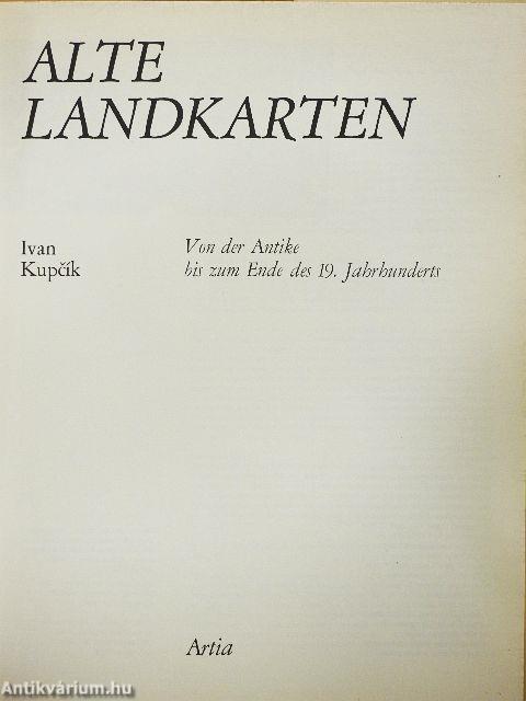 Alte landkarten