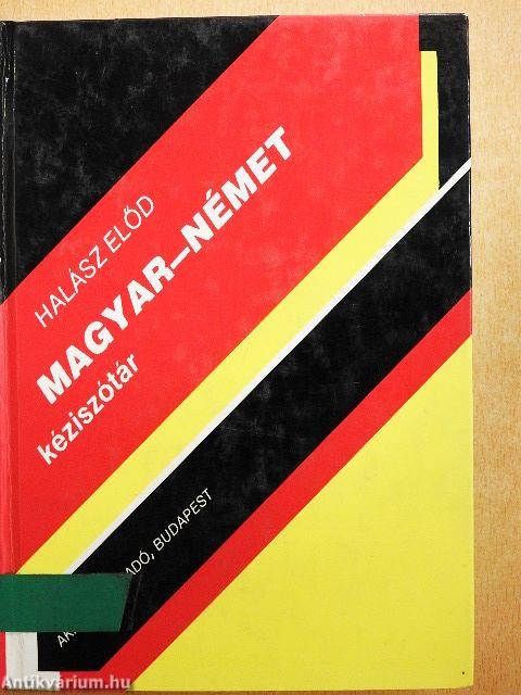 Magyar-német kéziszótár
