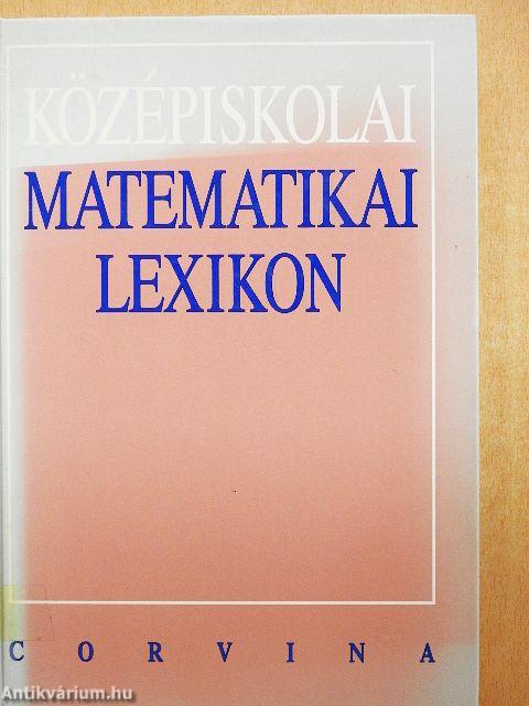 Középiskolai matematikai lexikon