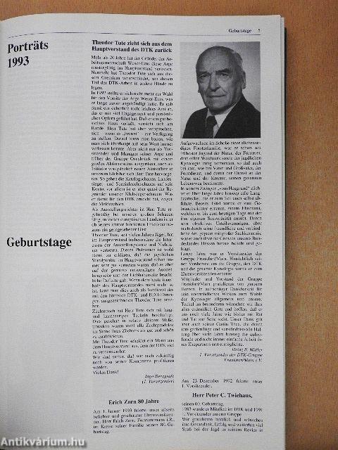 Teckel-Stammbuch 1993