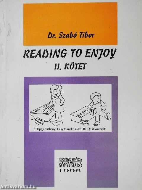 Reading to enjoy II.